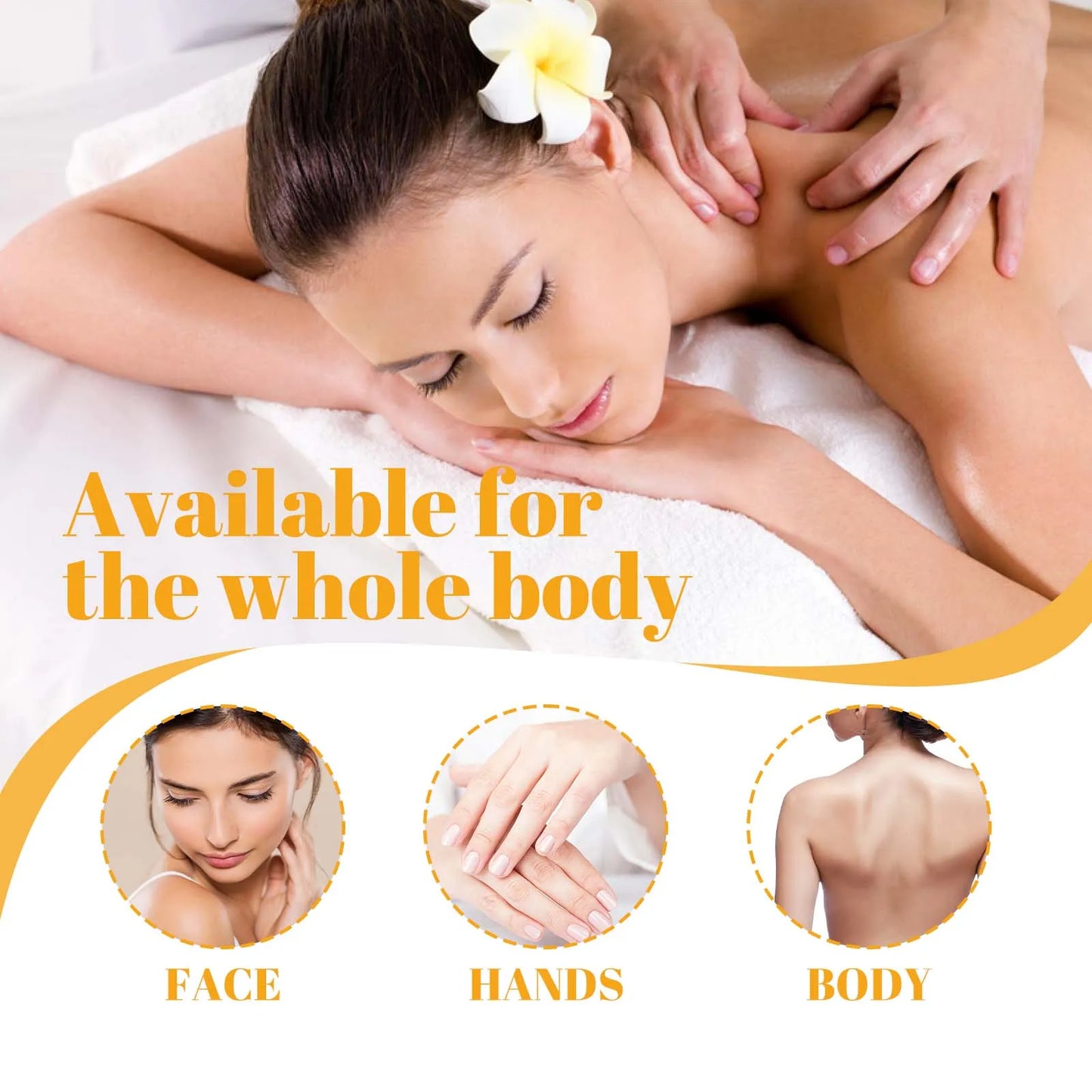 Ouhoe AHA Body Serum Collagen Moisturizing Pore Repair Spots Eraser