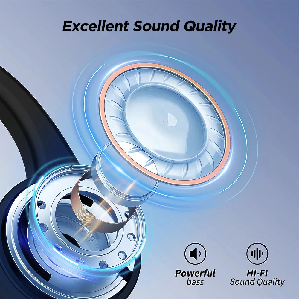 MPOW X14 Bone Conduction Headphones Bluetooth 5.3 Earphones