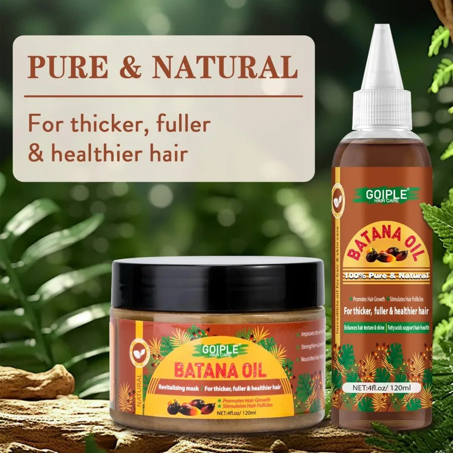 Goiple Batana Oil Hair Growth Serum for Damaged Scalp Nourishment