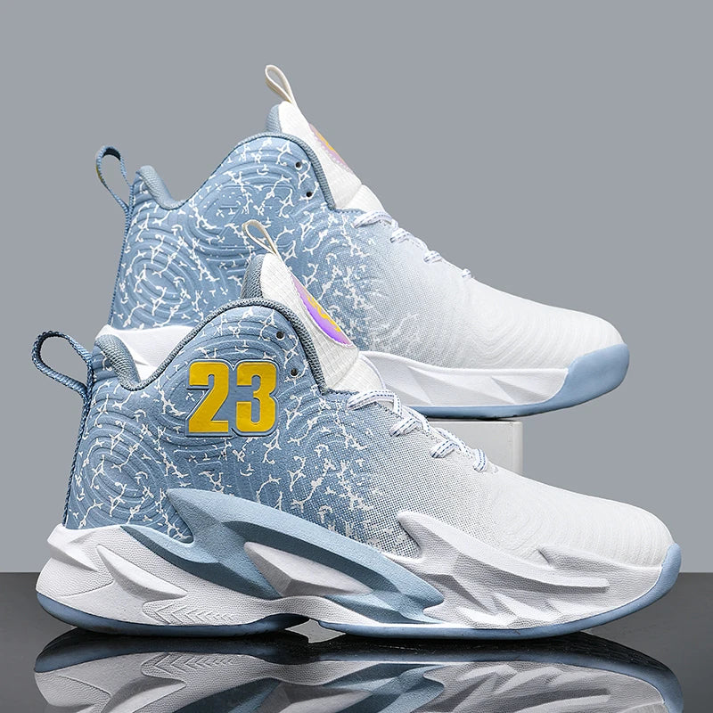 Louis Kadhrcn Mens Basketball Shoes Breathable Non Slip