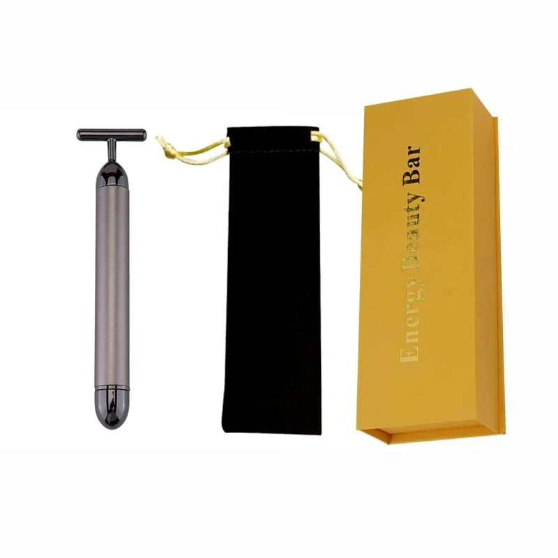 Ascott Carlo 24K Gold Face Lift Roller Electric Vibration Massager