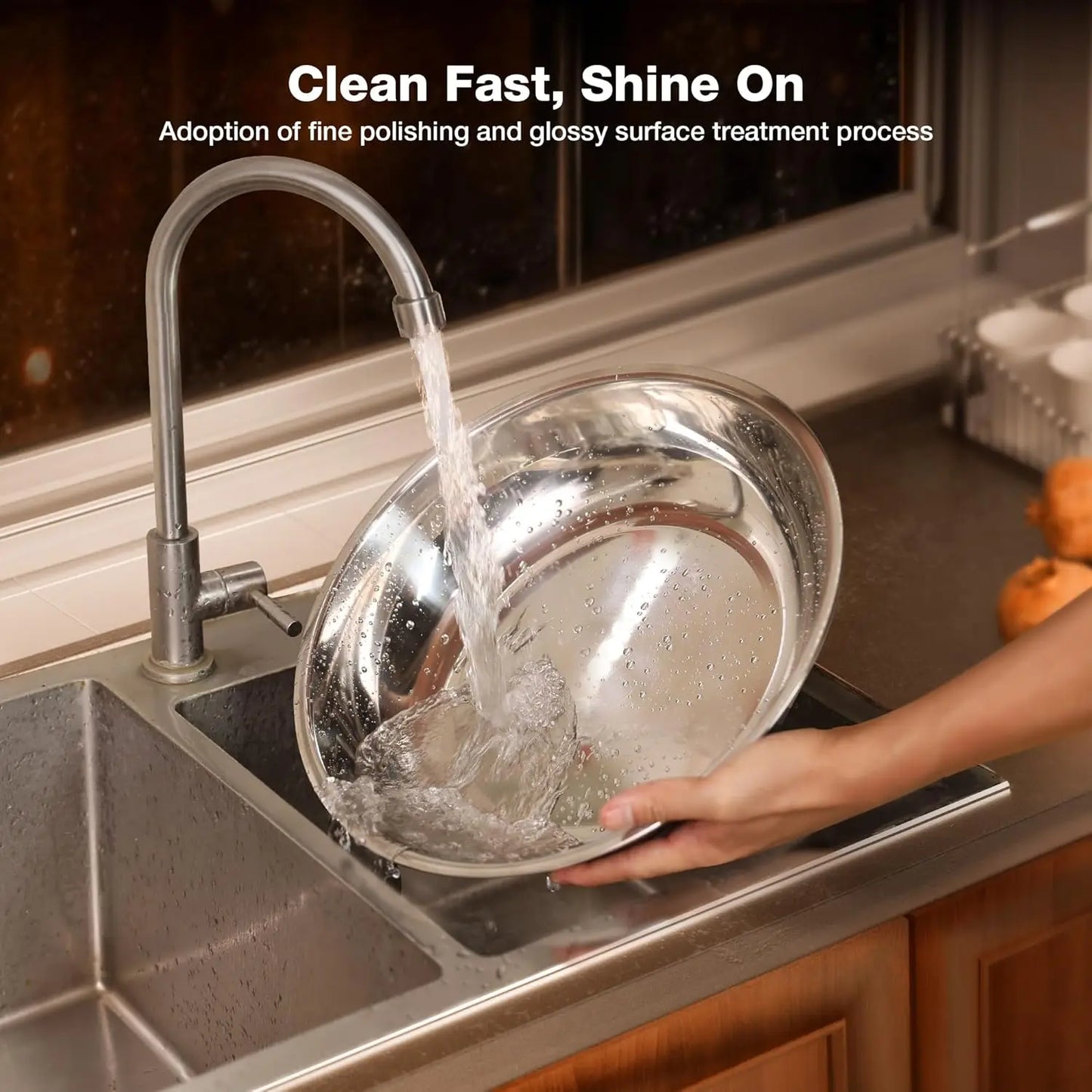 High Quality Stainless Steel Round Chafing Dishes With Glass Lid