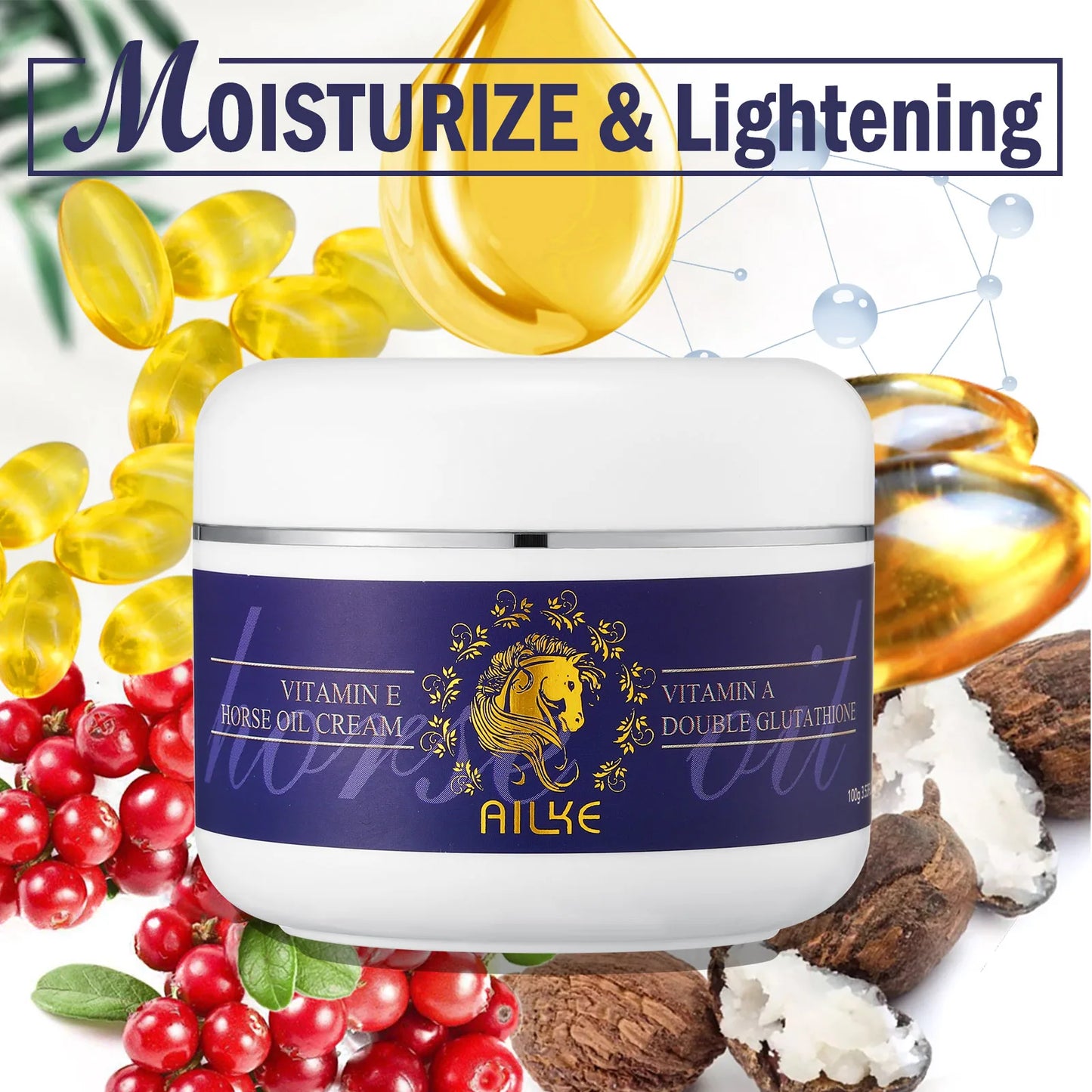 AILKE 5-In-1 Glutathione Skin Care Kit for Women Brightening