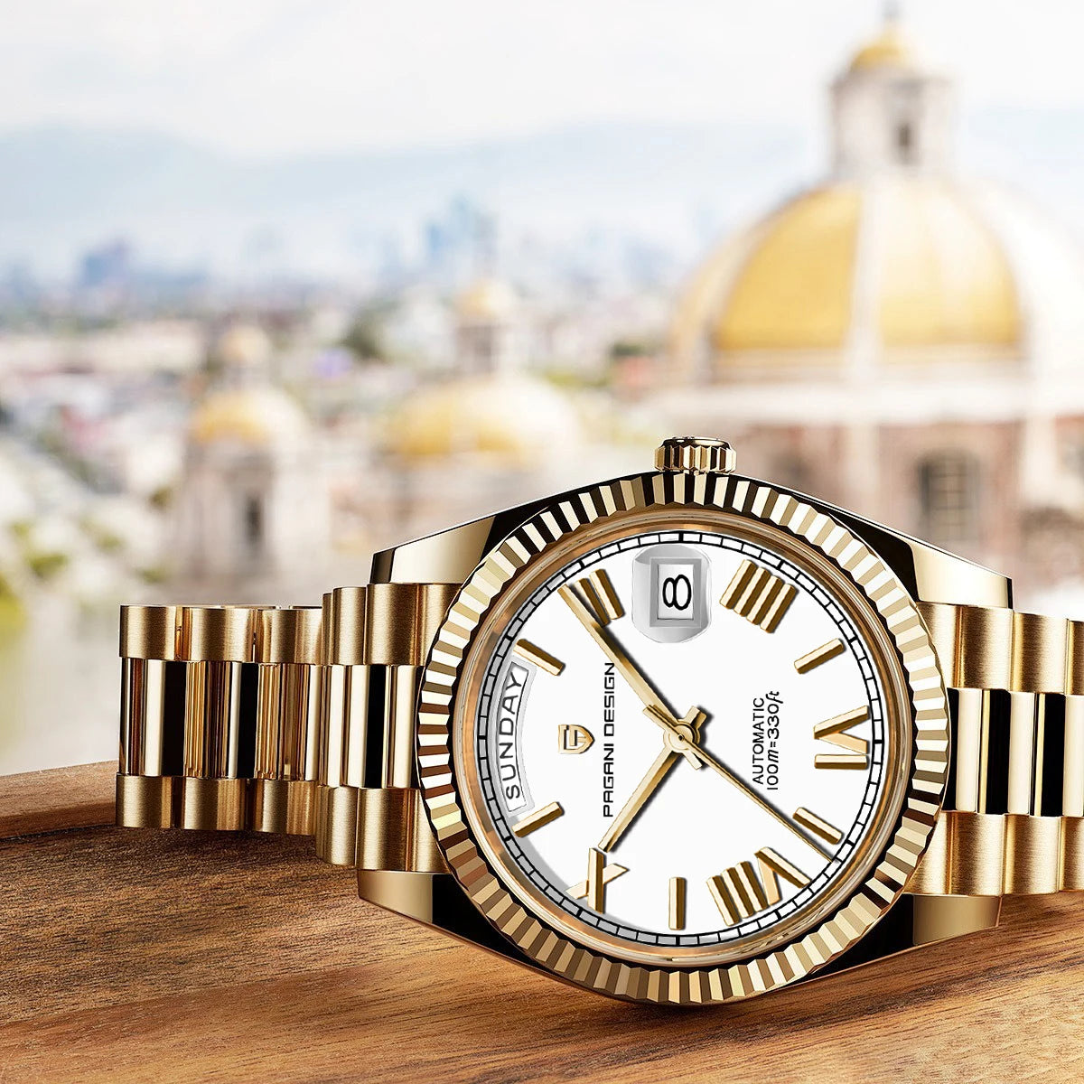 Pagani Design DD36 Automatic Mechanical Watch Sapphire Glass