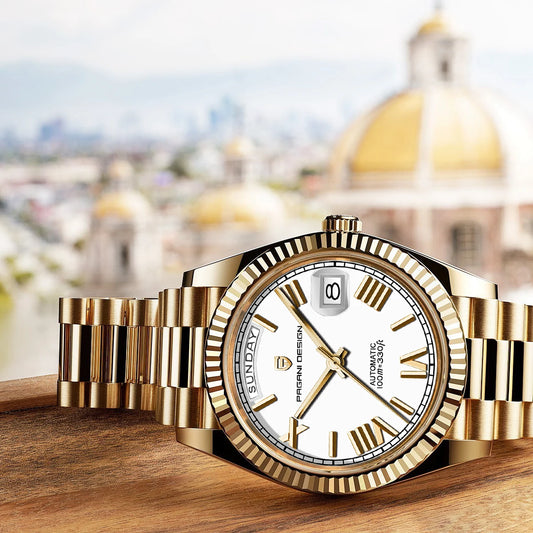 Pagani Design DD36 Automatic Mechanical Watch Sapphire Glass