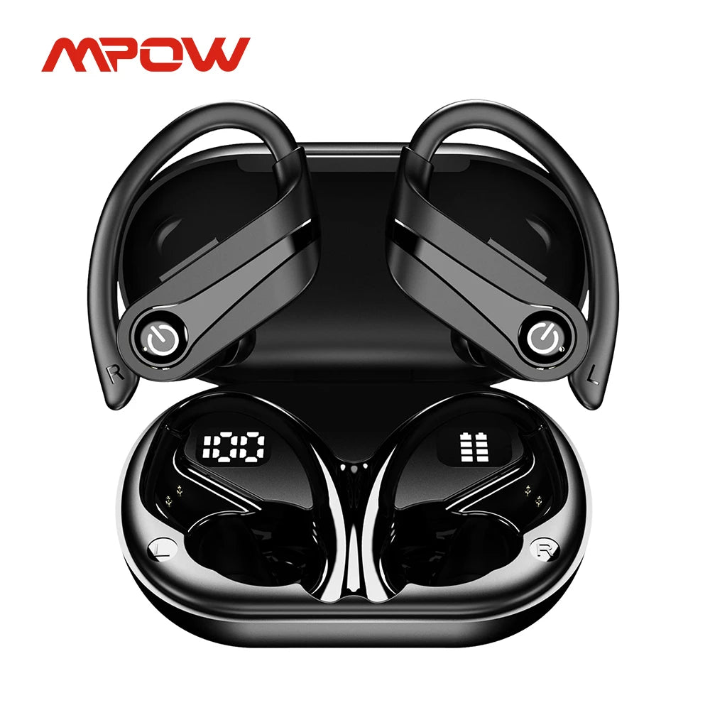 MPOW Q63 Bluetooth Earbuds Five Three Wireless Mic IPX7