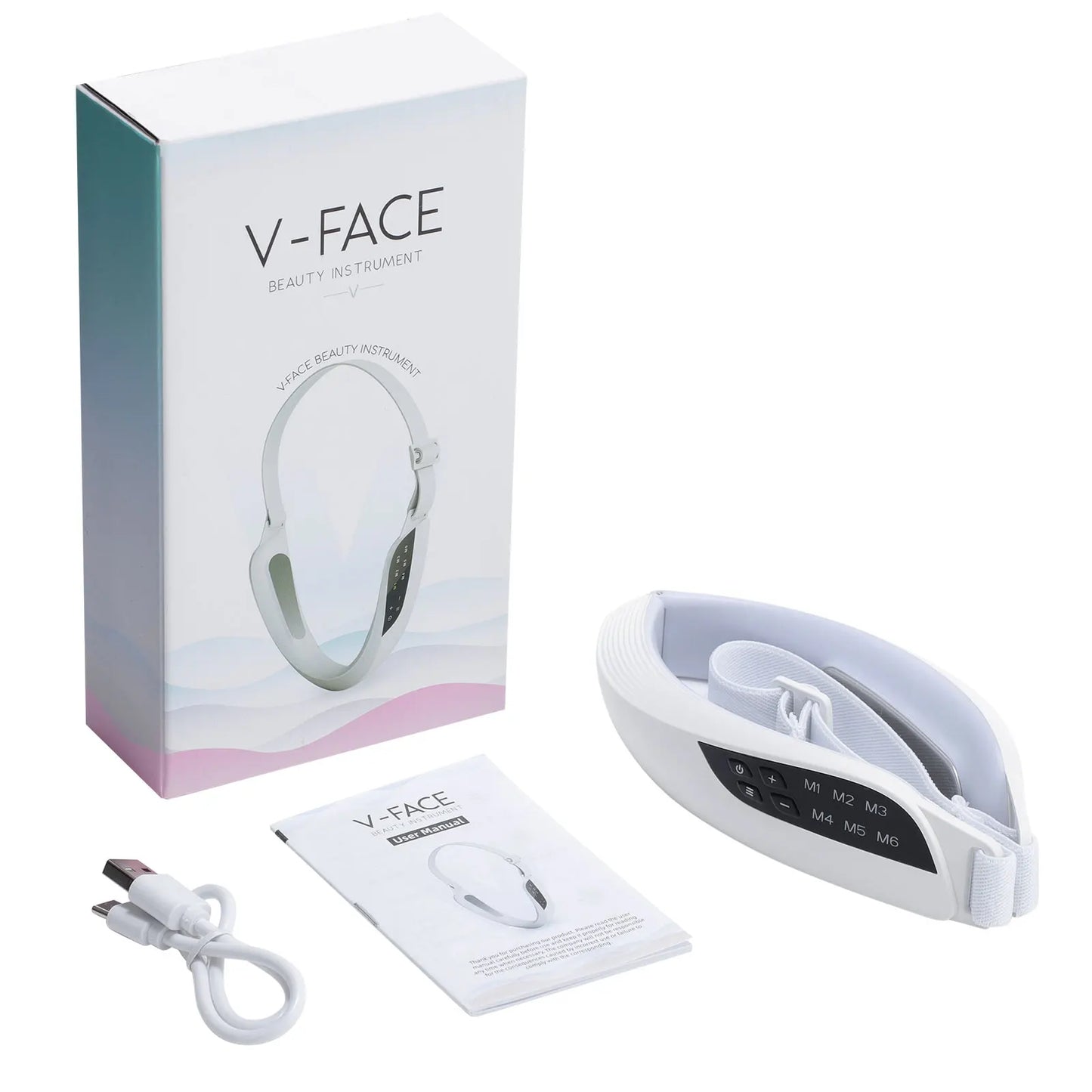 Hailicare Electric V Face Lifting Beauty Device EMS Facial Massager