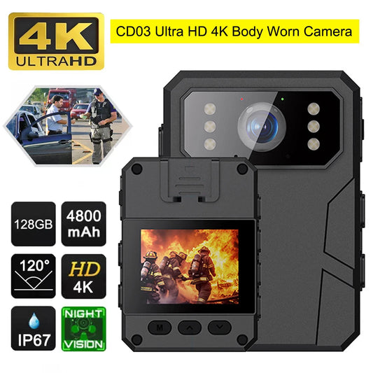 Full HD Body Worn Camera Mini Night Vision Recorder