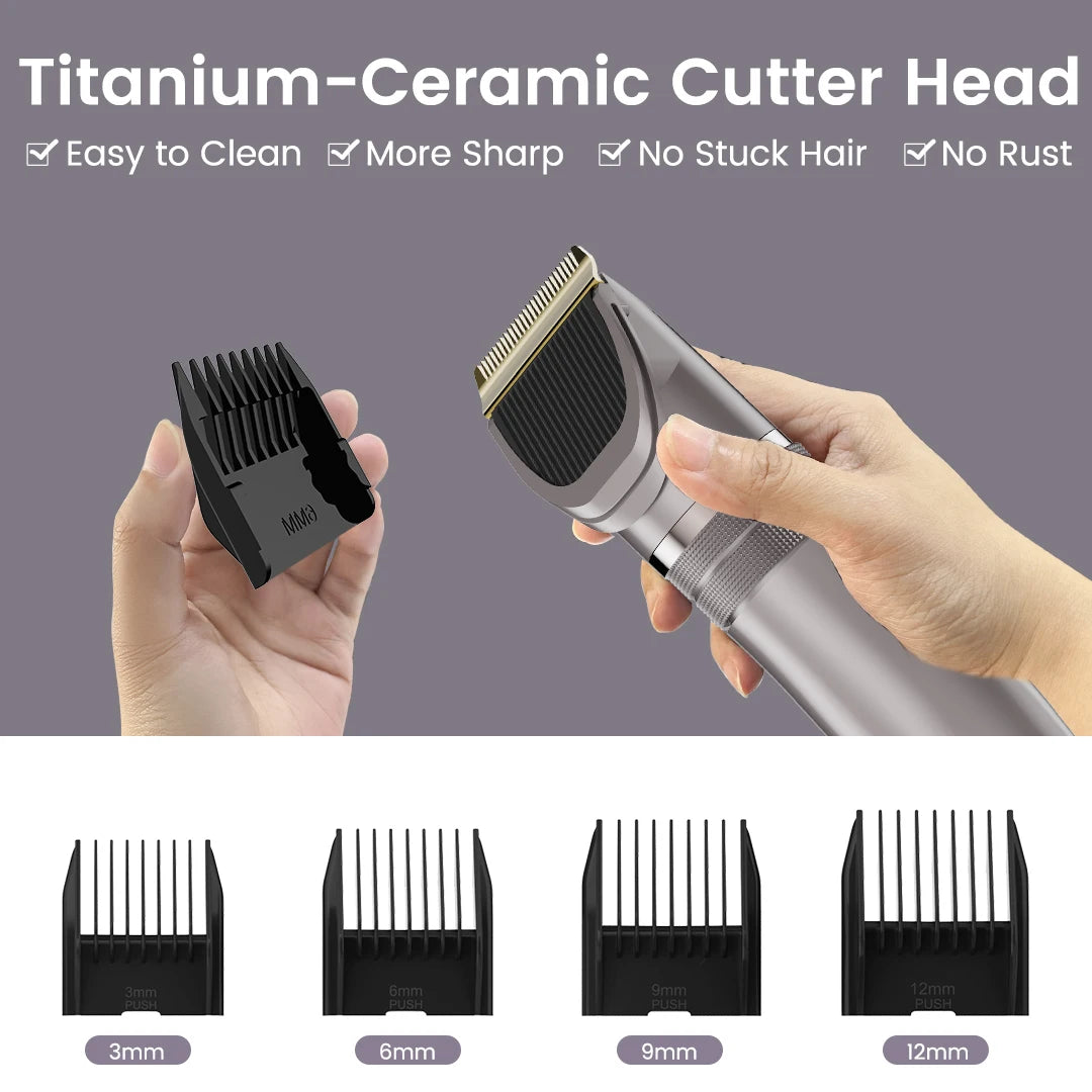 SEJOY Electric Hair Trimmer for Men Cordless Rechargeable Shaver