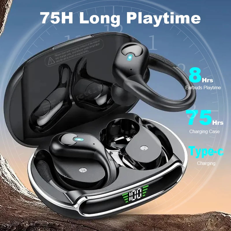GREATWALL Wireless Earphones With Noise Cancelling Earbuds
