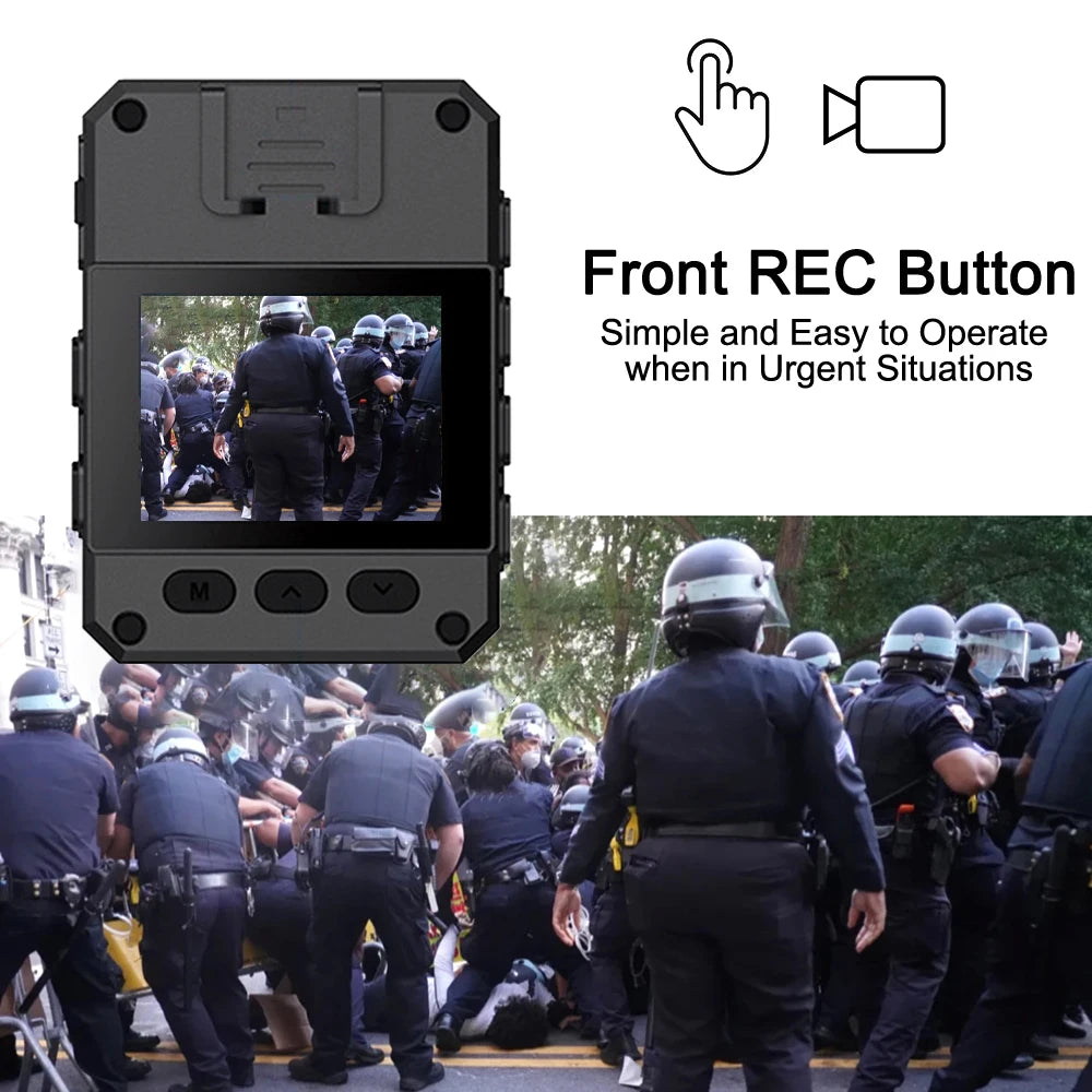 Full HD Body Worn Camera Mini Night Vision Recorder