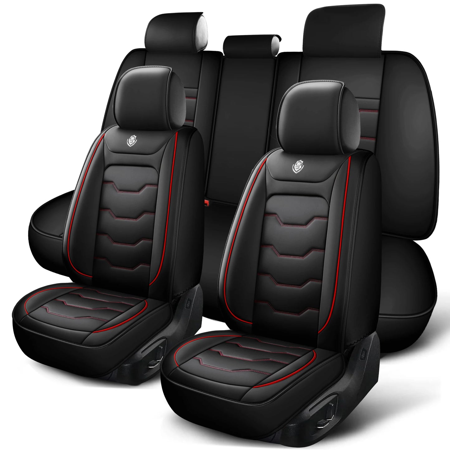 Car Seat Covers Hyundai Santa Elantra Sonata Kona Leather Waterproof