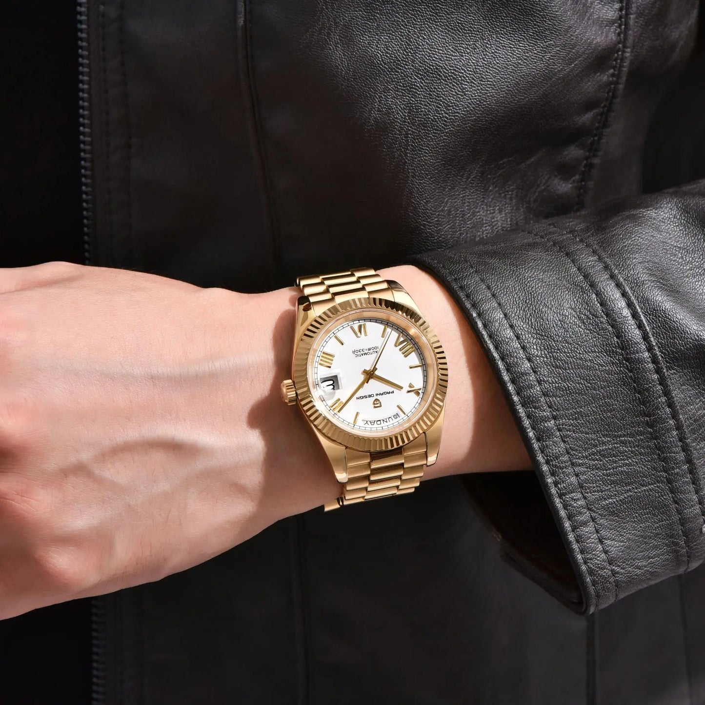 Pagani Design DD36 Automatic Mechanical Watch Sapphire Glass