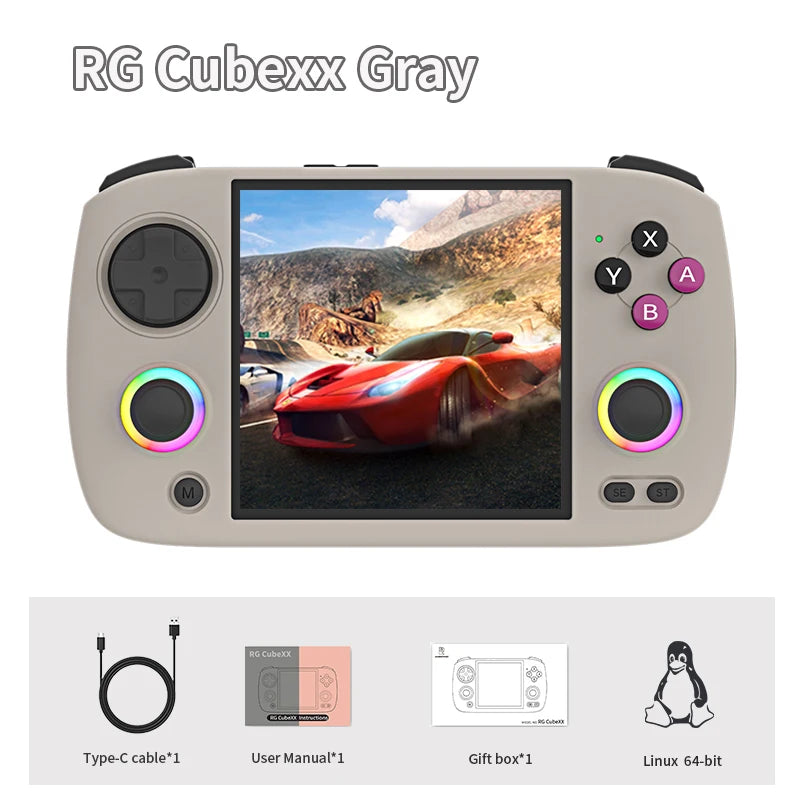 Anbernic RG CubeXX Handheld Console Linux H700 Quad Core