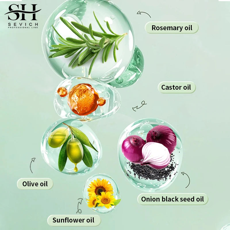 Sevich Ayurvedic Hair Growth Oil Anti Hair Loss Regrowth