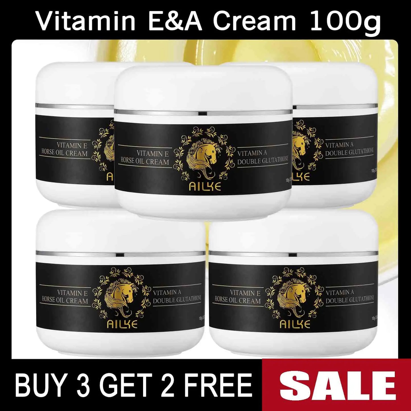 AILKE Collagen Whitening Kit Brightening Moisturizer And Dark Spot Corrector