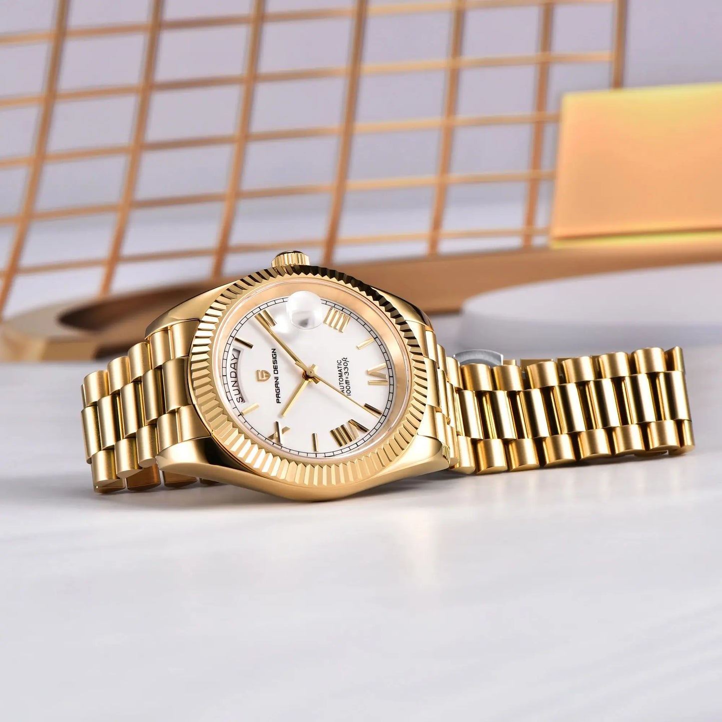 Pagani Design DD36 Automatic Mechanical Watch Sapphire Glass