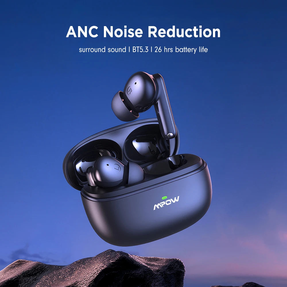 MPOW XY17 ANC Bluetooth Earphones With Dual Mic Elite