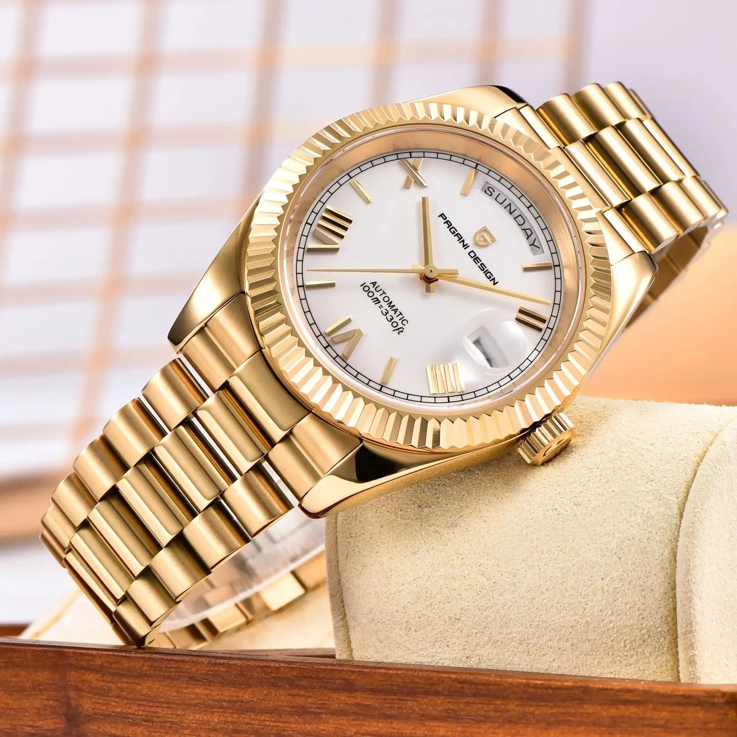 Pagani Design DD36 Automatic Mechanical Watch Sapphire Glass