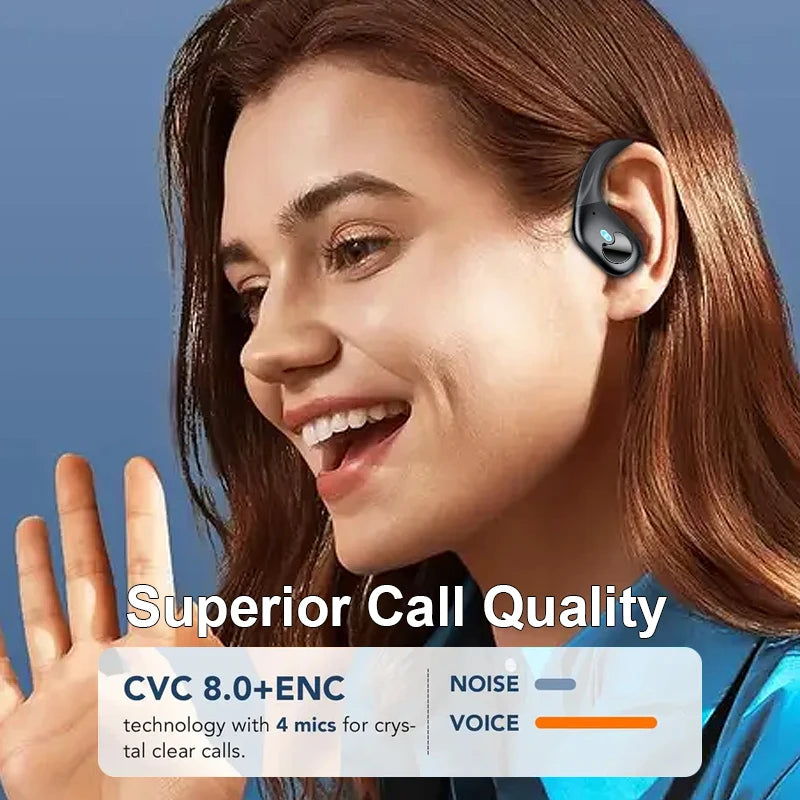 GREATWALL Wireless Earphones HiFi Music Stereo Earbuds