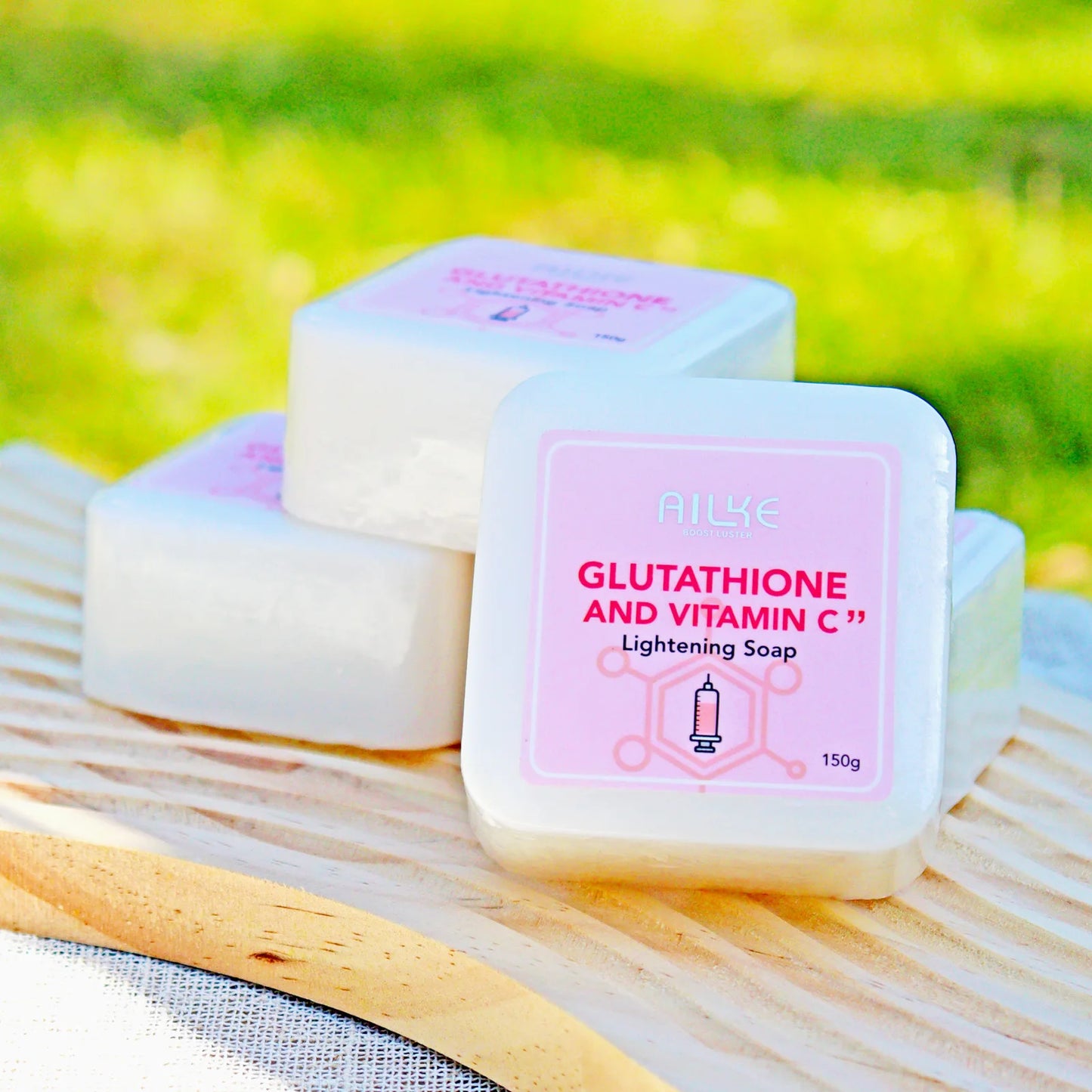 AILKE Glutathione Vitamin C Lightening Soap Bar For All Skin