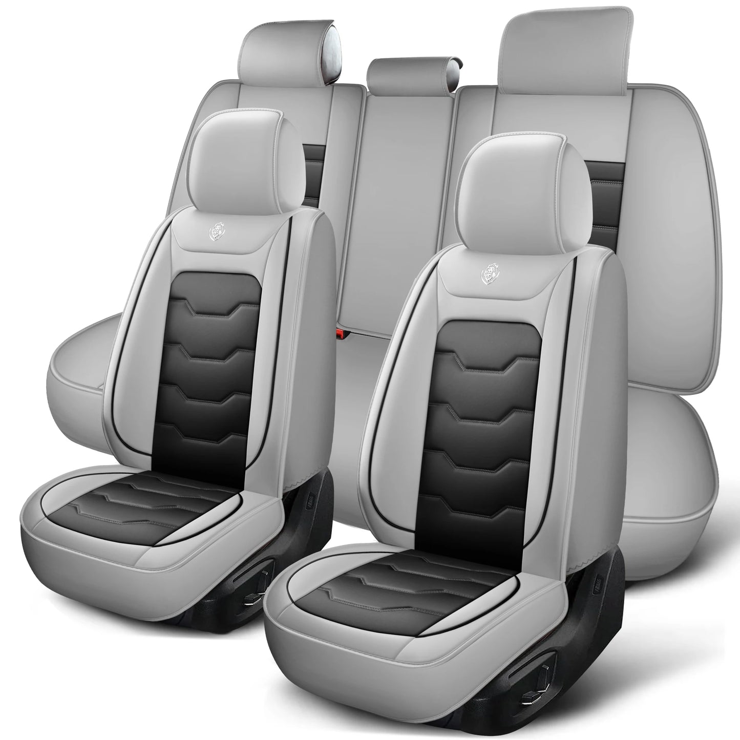Car Seat Covers Hyundai Santa Elantra Sonata Kona Leather Waterproof