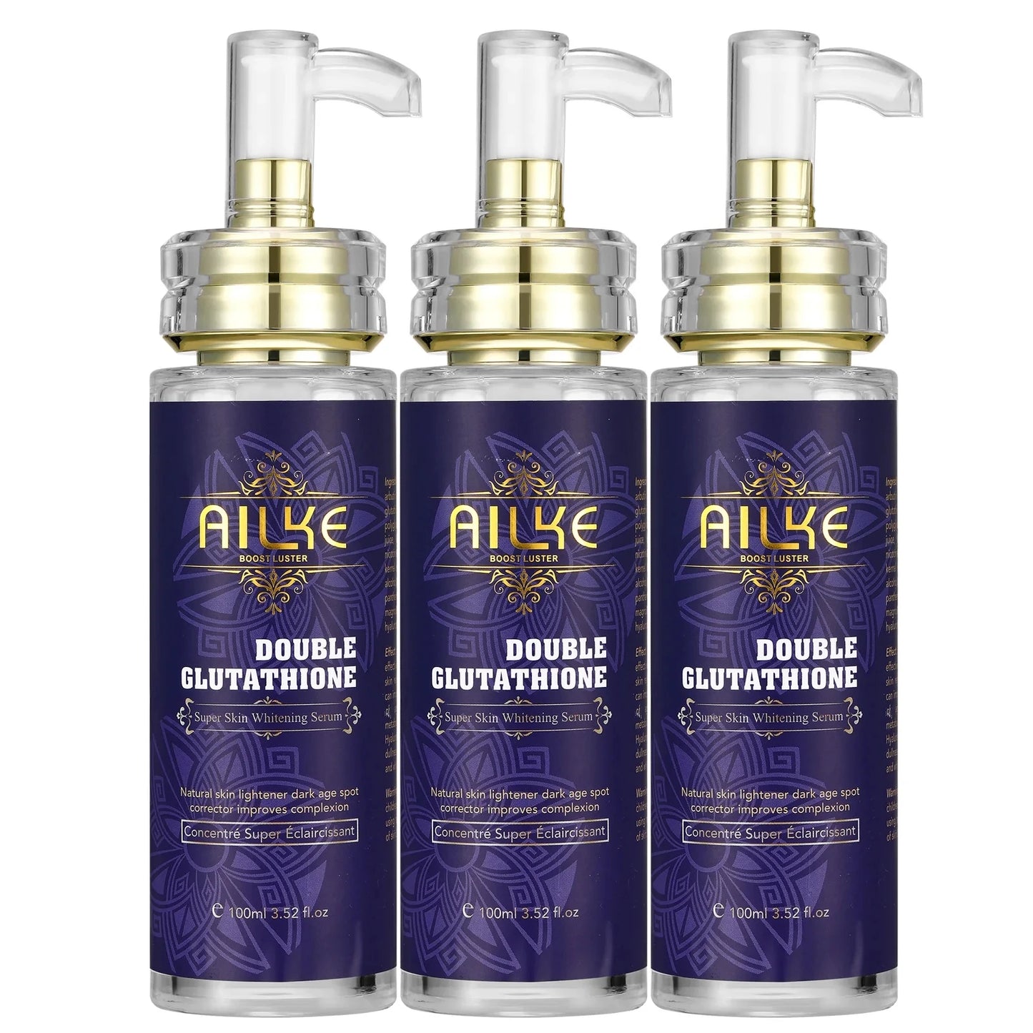 AILKE 5-In-1 Glutathione Skin Care Kit for Women Brightening