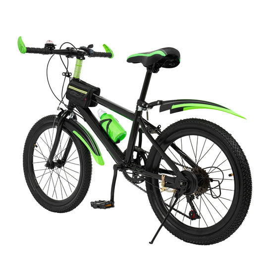 Unisex Kids Mountain Bike With Kettle Holder And Disc Brakes
