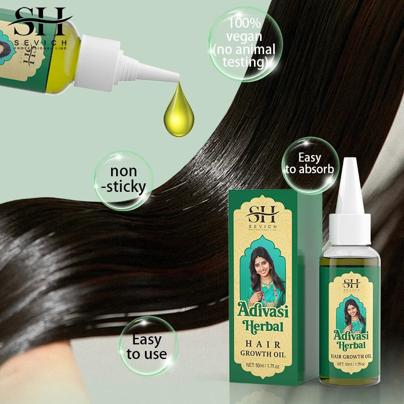 Sevich Ayurvedic Hair Growth Oil Anti Hair Loss Regrowth