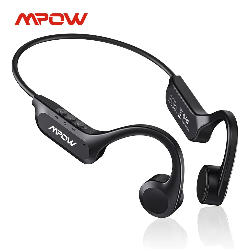 MPOW X14 Bone Conduction Headphones Bluetooth 5.3 Earphones