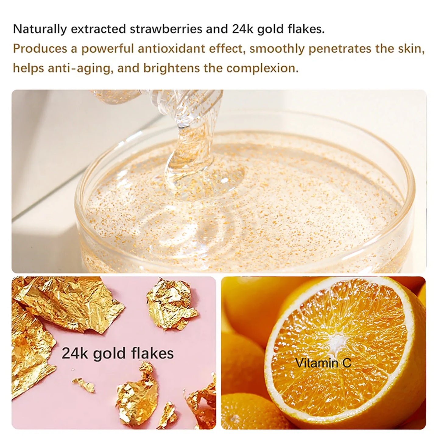 AILKE Skin Lightening Serum For Face And Body With Glutathione