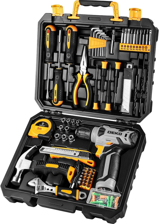 DEKODIY 8V Cordless Drill Power Tool Combo Kit With Keyless Chuck