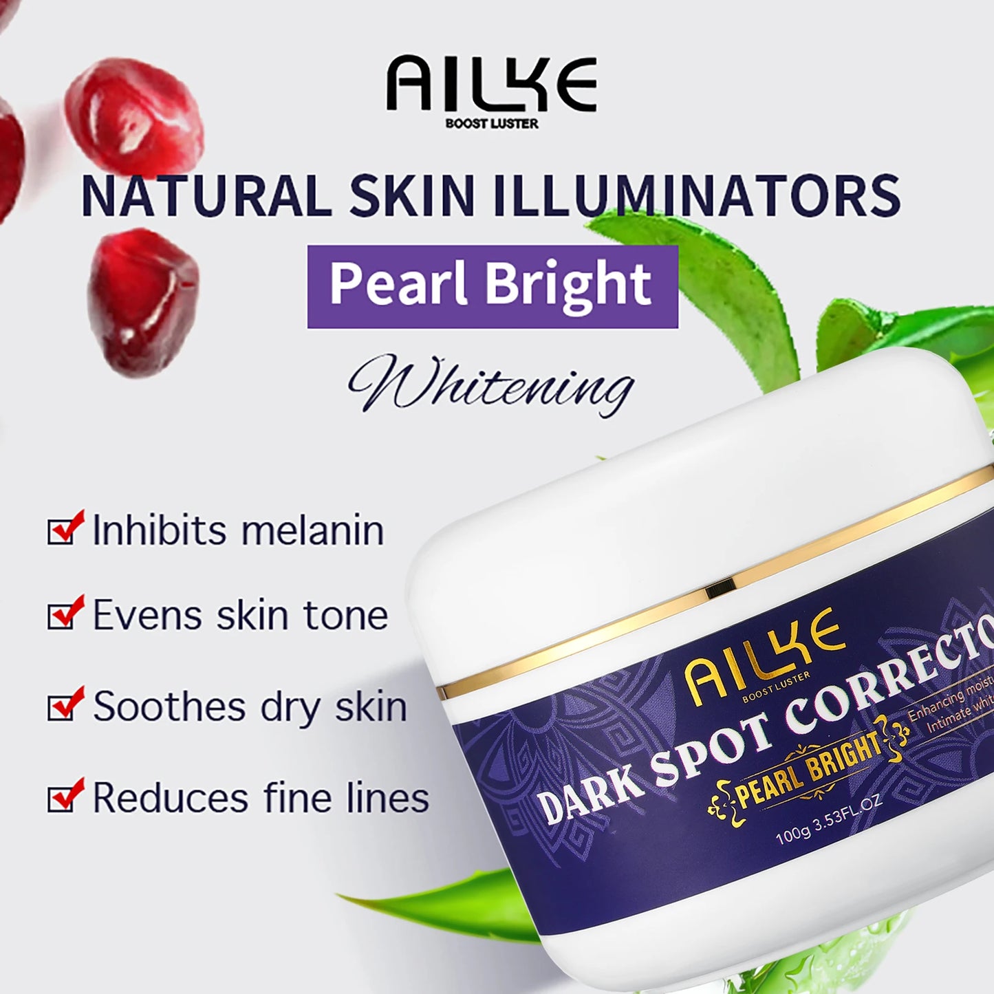 AILKE 5-In-1 Glutathione Skin Care Kit for Women Brightening