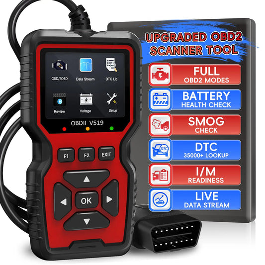 OBD2 Scanner Live Data Diagnostic Tool For Check Engine Light