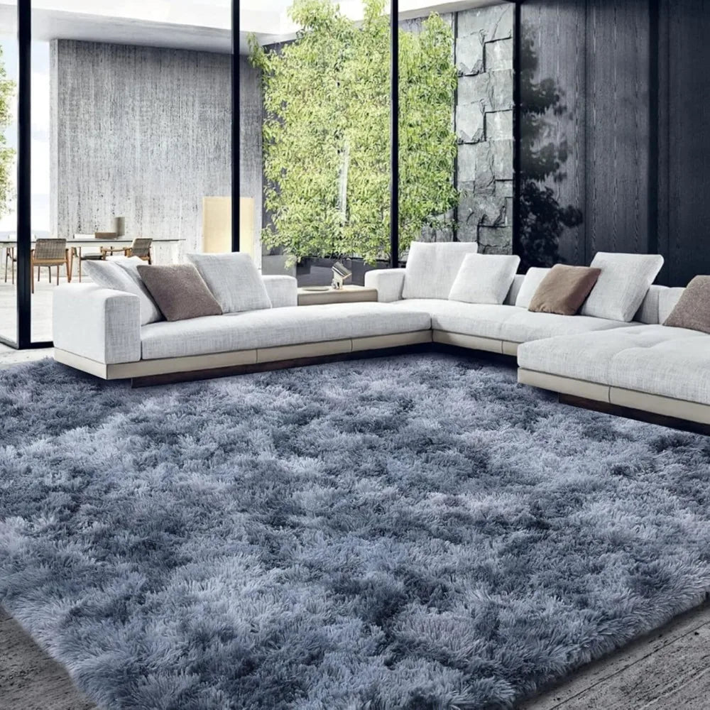 Ultra Plush Shaggy Area Rug For Living Rooms And Bedrooms