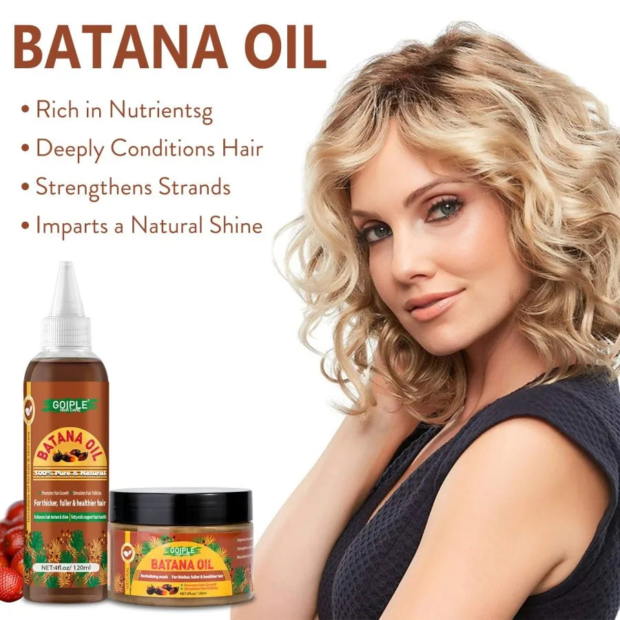 Goiple Batana Oil Hair Growth Serum for Damaged Scalp Nourishment