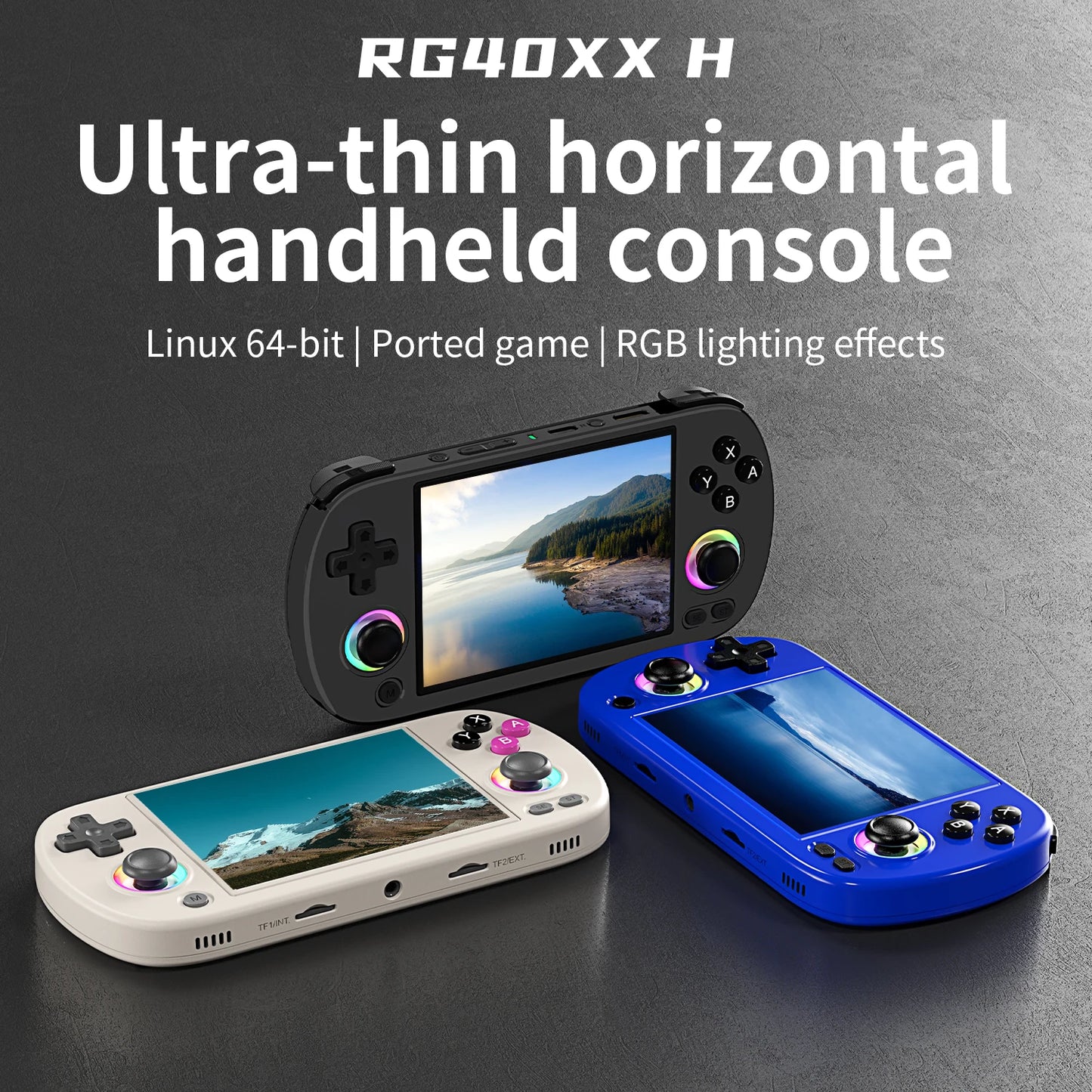 Anbernic RG40XX H Handheld Console With IPS Display 5000 Games