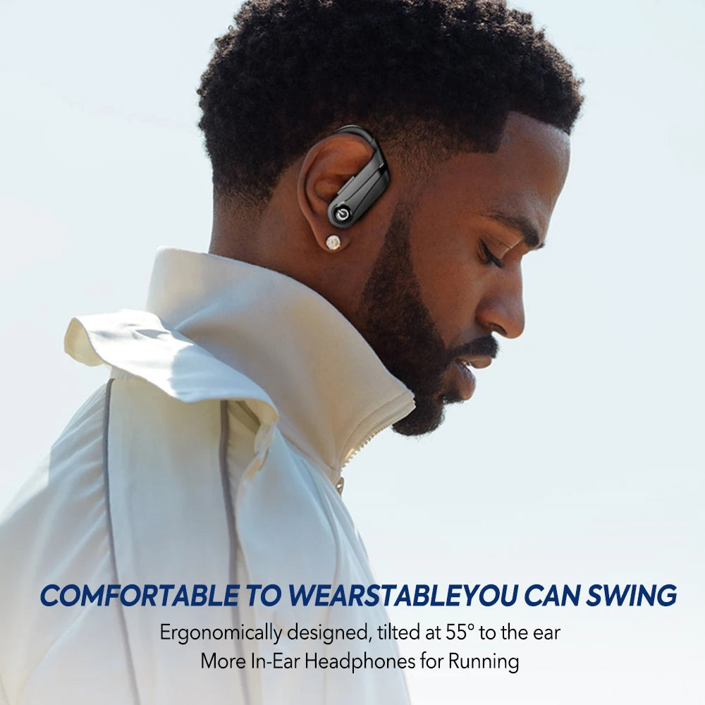 MPOW Q63 Bluetooth Earbuds Five Three Wireless Mic IPX7