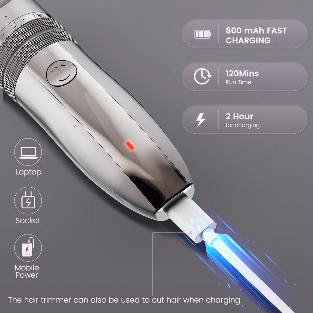 SEJOY Electric Hair Trimmer for Men Cordless Rechargeable Shaver