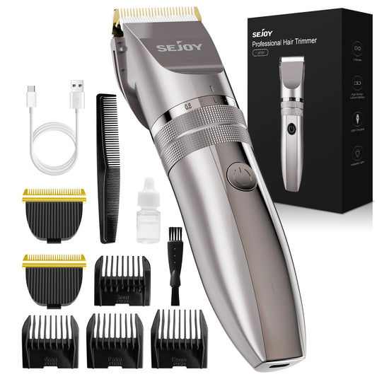 SEJOY Electric Hair Trimmer for Men Cordless Rechargeable Shaver