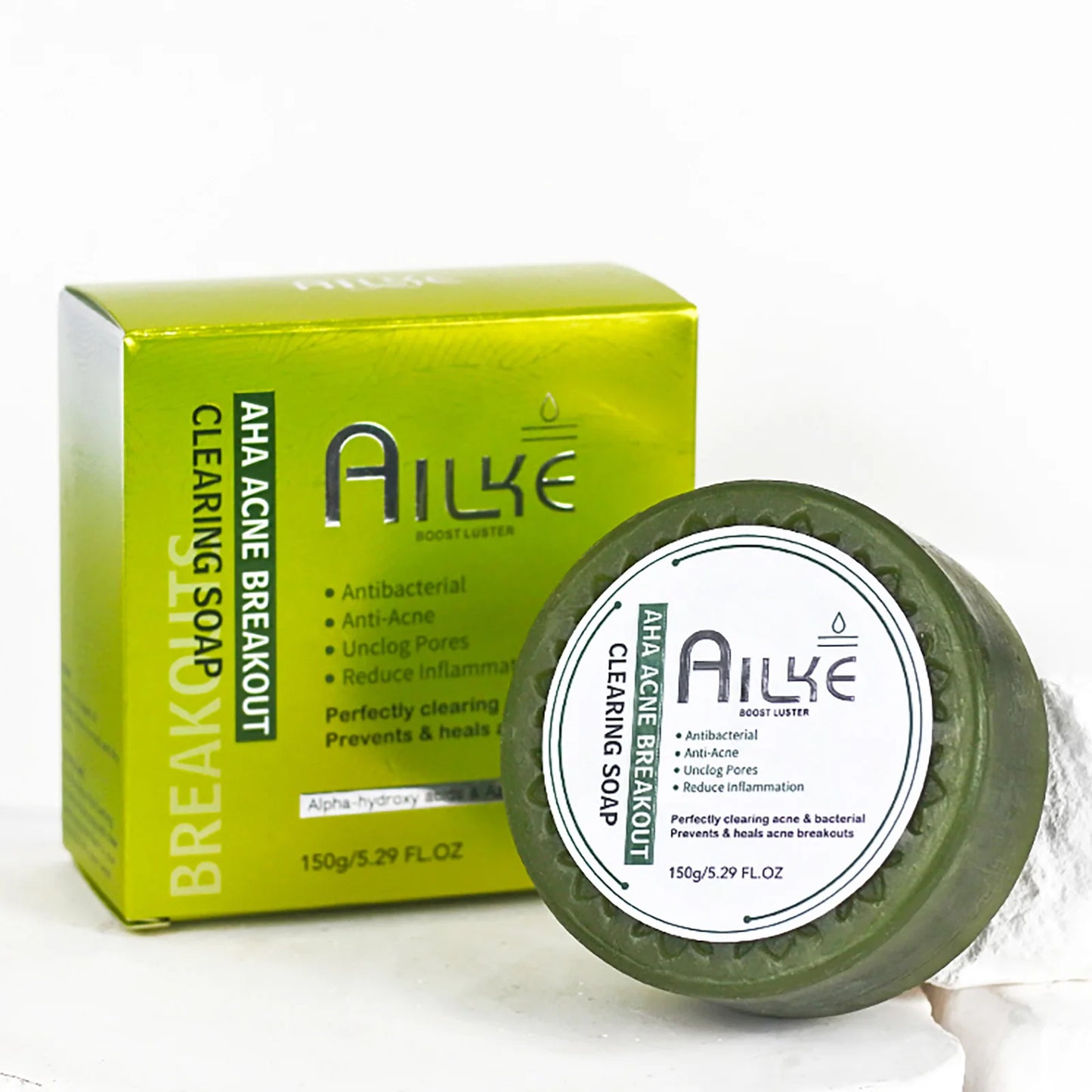 AILKE Organic Anti Acne Cleansing Set For All Skin Types