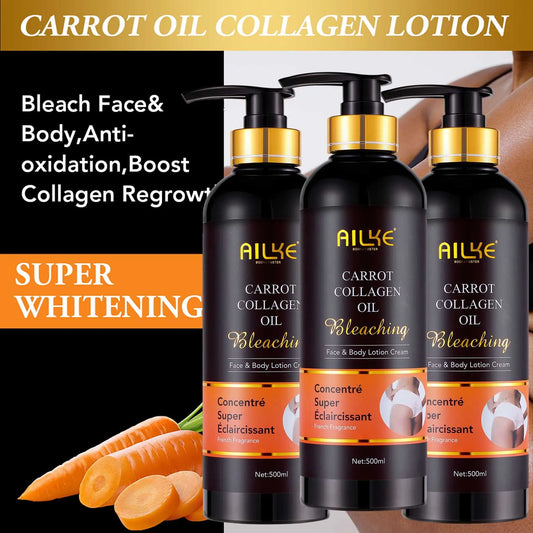 AILKE Collagen Whitening Kit Brightening Moisturizer And Dark Spot Corrector