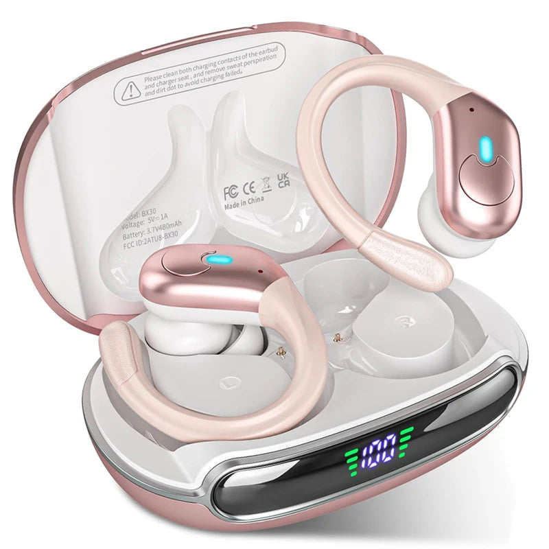 GREATWALL Wireless Earphones With Noise Cancelling Earbuds