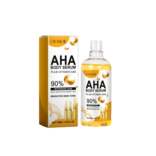 Ouhoe AHA Body Serum Collagen Moisturizing Pore Repair Spots Eraser