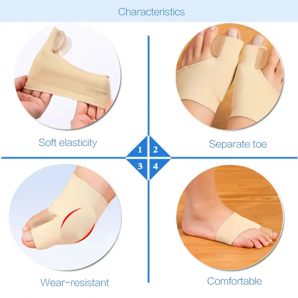 Toe Separator And Hallux Valgus Bunion Corrector Orthotics