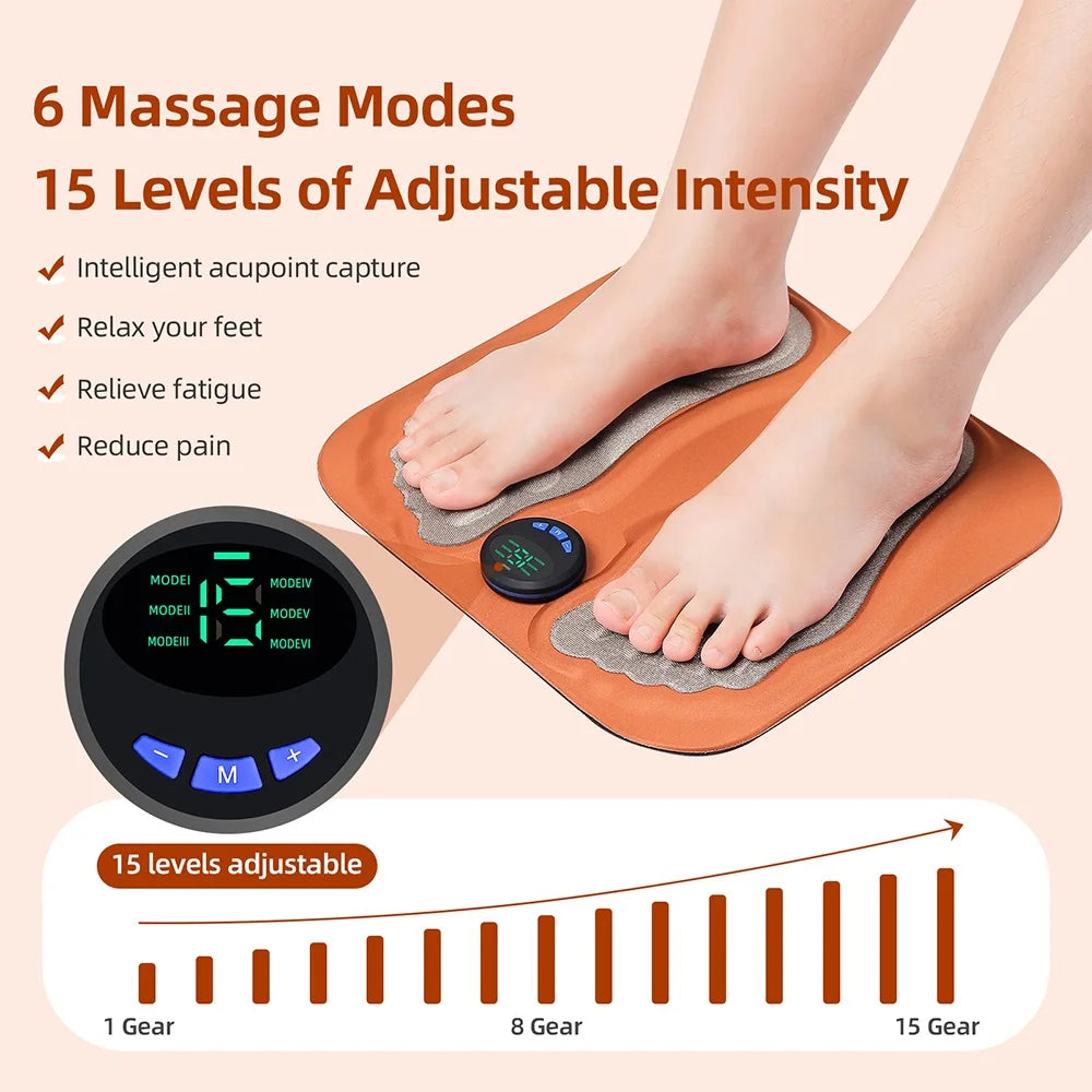 Iebilif Foot Massager With 6 Modes Acupoint Capture