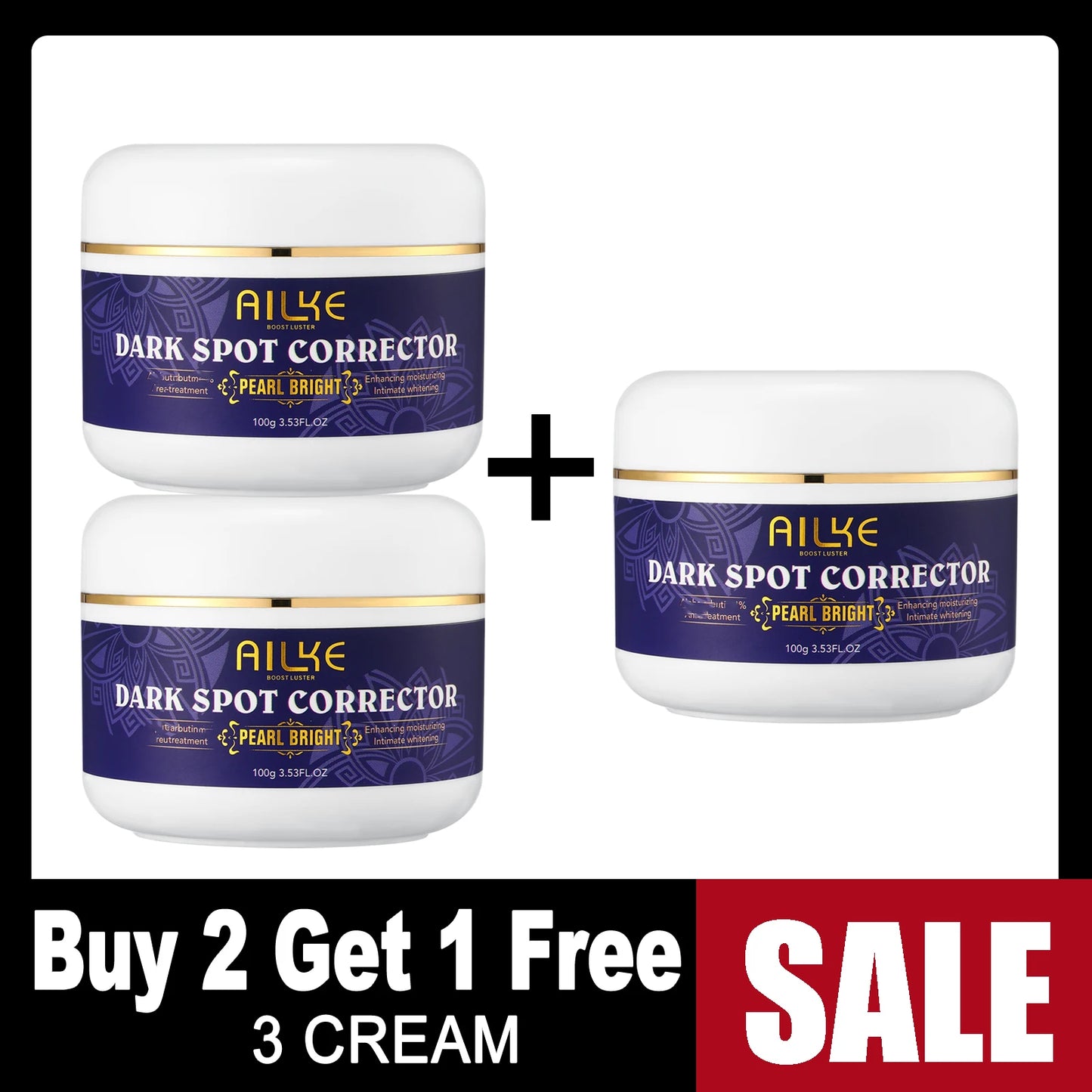 AILKE Dark Spots Remover Cream For Whitening And Freckles