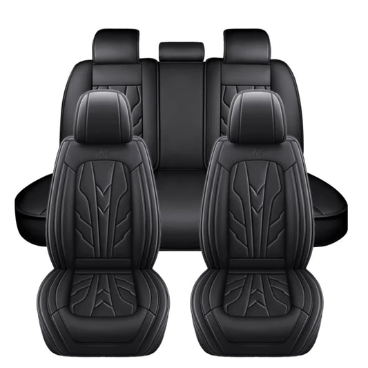 Universal Waterproof Leather Car Seat Cover for Five Seaters