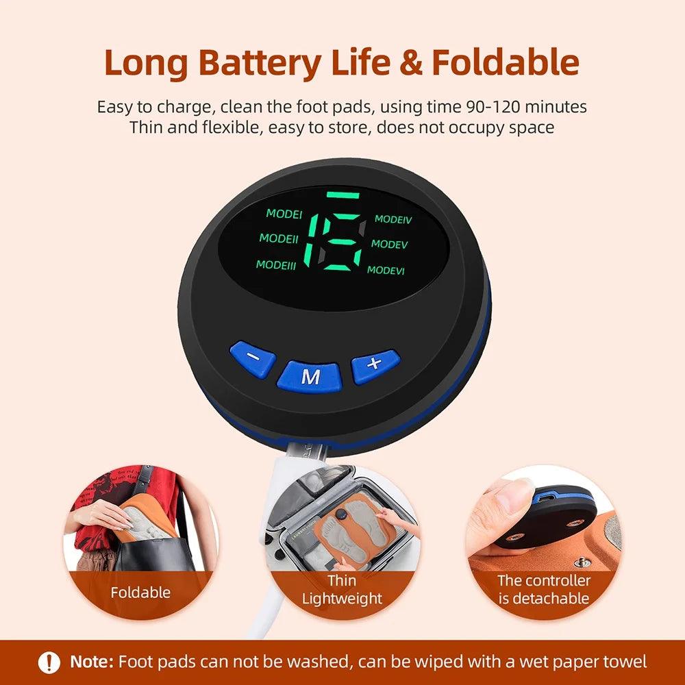 Iebilif Foot Massager With 6 Modes Acupoint Capture