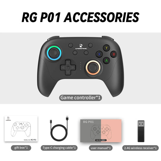 Anbernic RG P01 Retro Games Controller Wired Wireless Gamepad